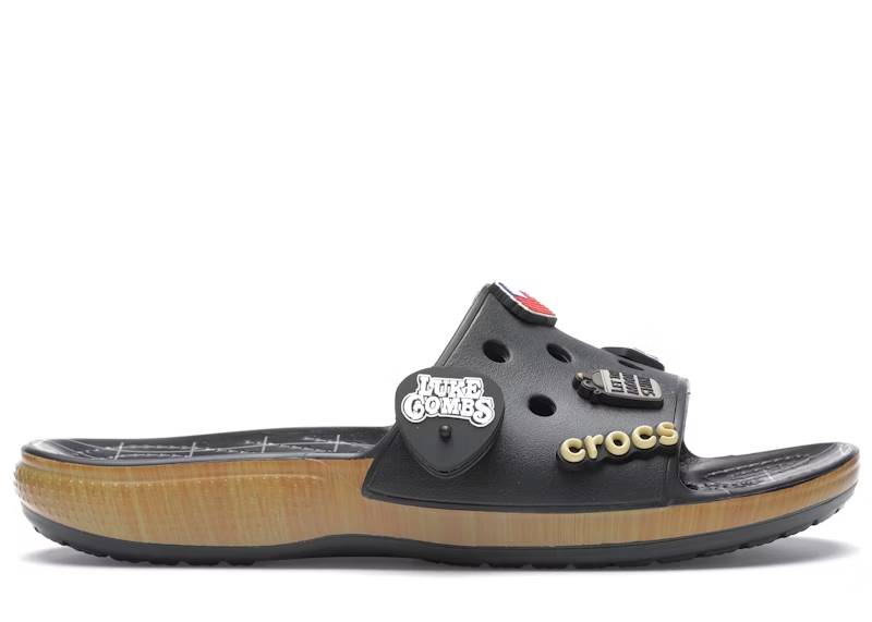 crocs classic bootlegger slide luke combs black – Shop Crocs Sneakers Collection for All-Day Comfort