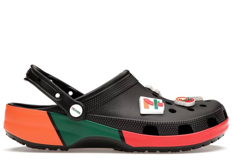 crocs classic clog 7-eleven black – Shop Crocs Sneakers Collection for All-Day Comfort