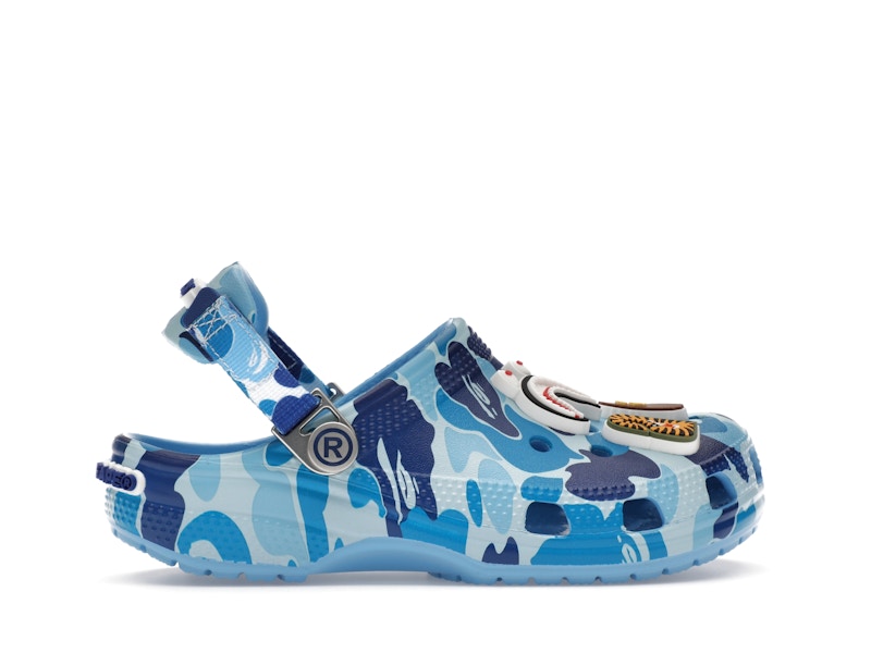 crocs classic clog a bathing ape abc camo blue kids – Shop Crocs Sneakers Collection for All-Day Comfort