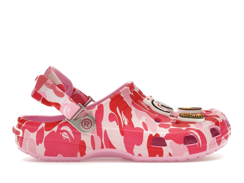 crocs classic clog a bathing ape abc camo pink kids – Shop Crocs Sneakers Collection for All-Day Comfort