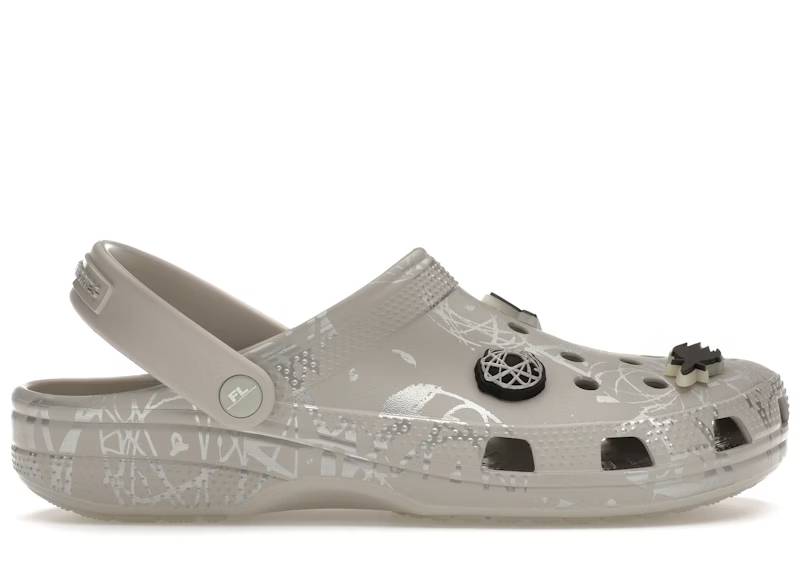 crocs classic clog futura laboratories pearl white – Shop Crocs Sneakers Collection for All-Day Comfort