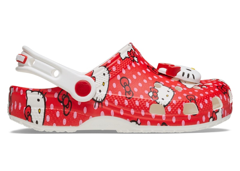 crocs classic clog hello kitty red polka dots kids – Shop Crocs Sneakers Collection for All-Day Comfort