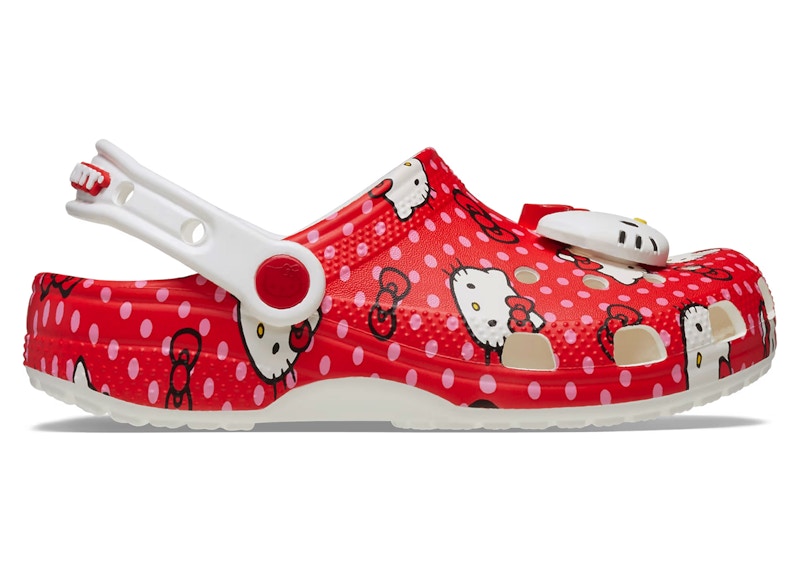 crocs classic clog hello kitty red polka dots td – Shop Crocs Sneakers Collection for All-Day Comfort