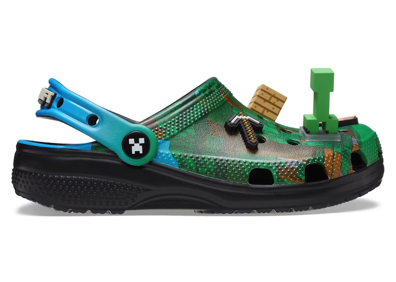 crocs classic clog minecraft dark forest kids – Shop Crocs Sneakers Collection for All-Day Comfort