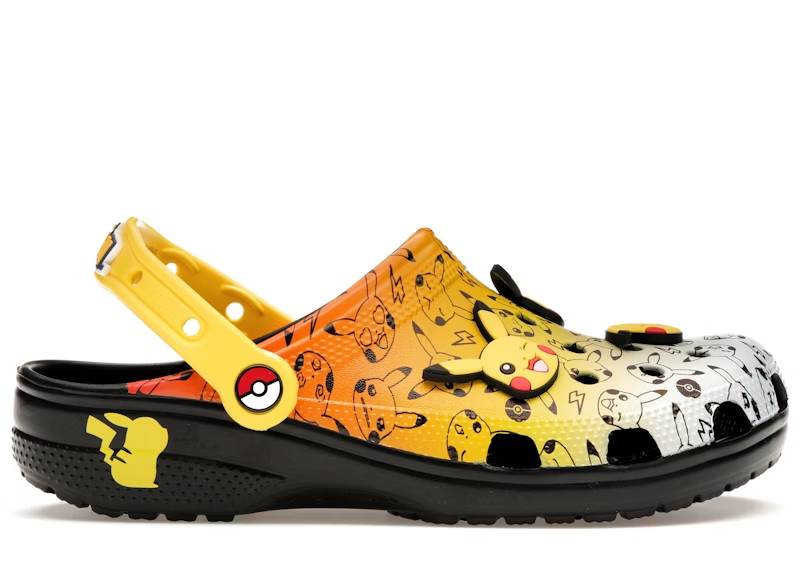 crocs classic clog pokémon pikachu – Shop Crocs Sneakers Collection for All-Day Comfort