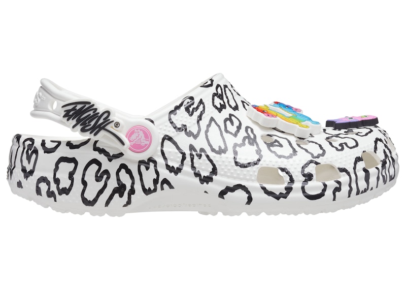 crocs classic clog ron english party animals cheetah white womenx27s – Shop Crocs Sneakers Collection for All-Day Comfort