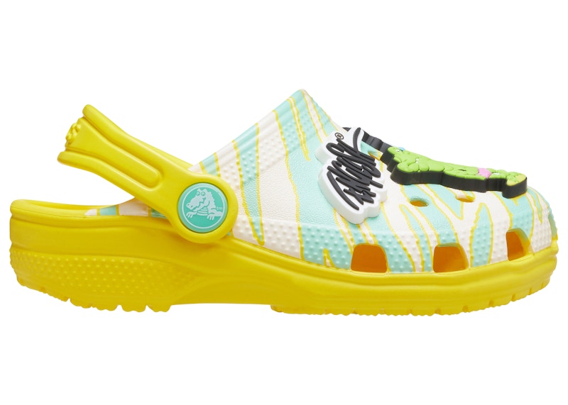 crocs classic clog ron english party animals zebra yellow td – Shop Crocs Sneakers Collection for All-Day Comfort