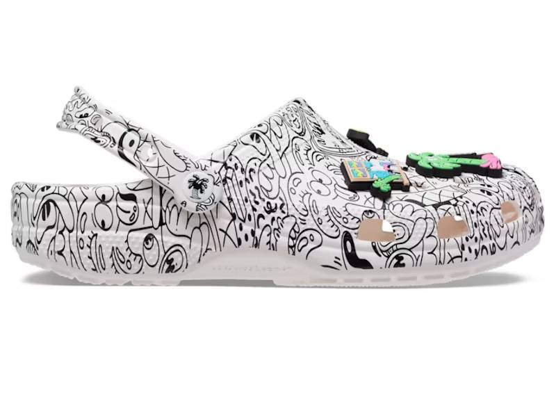 crocs classic clog steven harrington quickstrike white black – Shop Crocs Sneakers Collection for All-Day Comfort