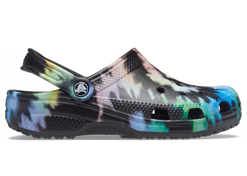 crocs classic clog tie dye black multi-color – Shop Crocs Sneakers Collection for All-Day Comfort