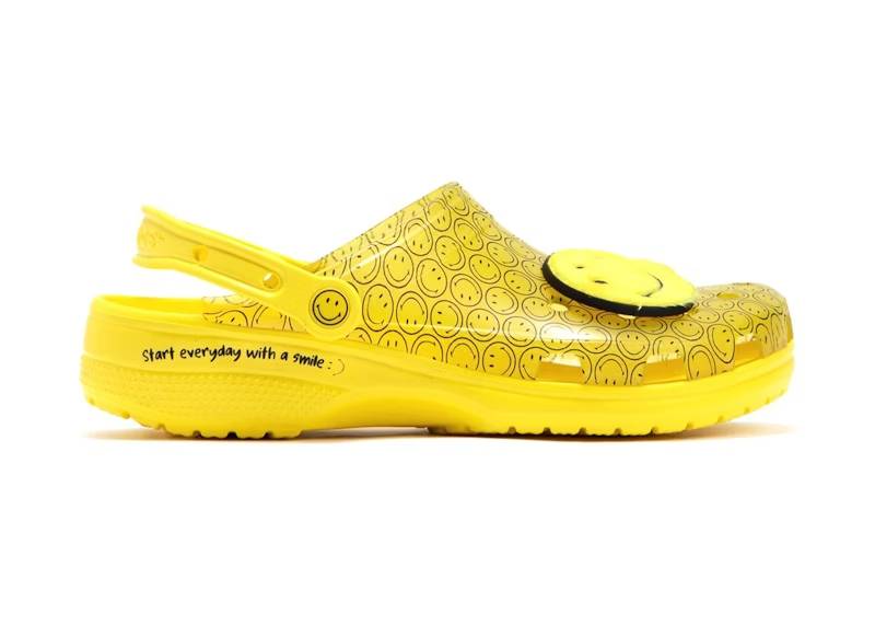 crocs classic clog translucent smiley – Shop Crocs Sneakers Collection for All-Day Comfort