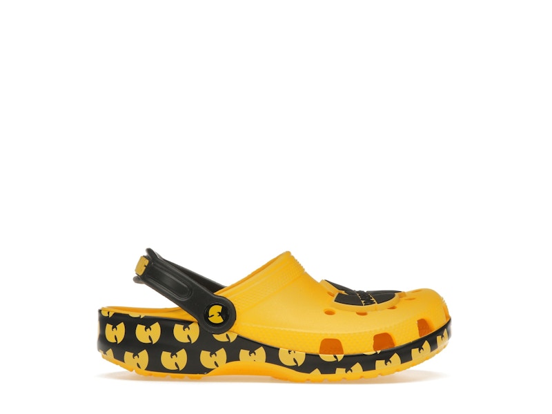 crocs classic clog wu-tang clan yellow kids – Shop Crocs Sneakers Collection for All-Day Comfort