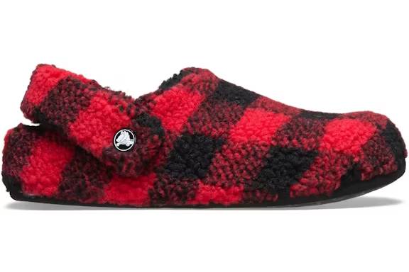 crocs classic cozzzy slipper buffalo check red – Shop Crocs Sneakers Collection for All-Day Comfort