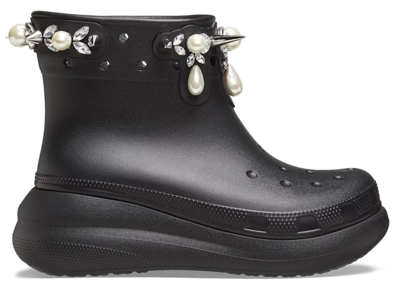 crocs classic crush boot simone rocha black – Shop Crocs Sneakers Collection for All-Day Comfort