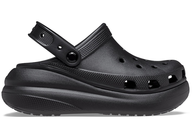 crocs classic crush clog black – Shop Crocs Sneakers Collection for All-Day Comfort