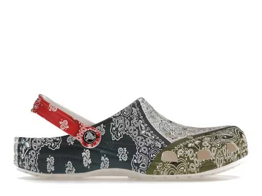 crocs classic fleece lined clog bandana white red blue green – Shop Crocs Sneakers Collection for All-Day Comfort