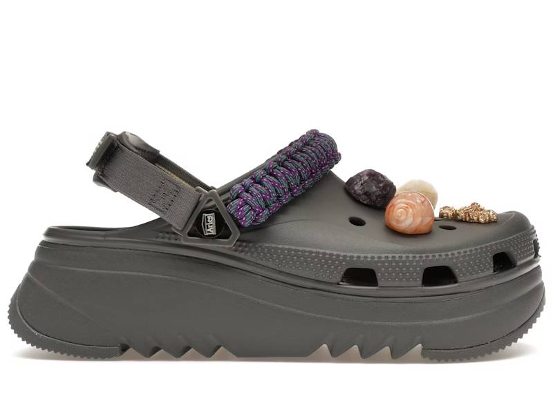 crocs classic hiker xscape clog aries slate grey – Shop Crocs Sneakers Collection for All-Day Comfort