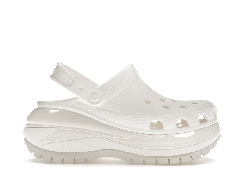 crocs classic mega crush clog white – Shop Crocs Sneakers Collection for All-Day Comfort