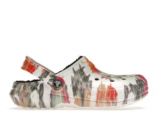 crocs classic tie-dye lined clog black multi – Shop Crocs Sneakers Collection for All-Day Comfort