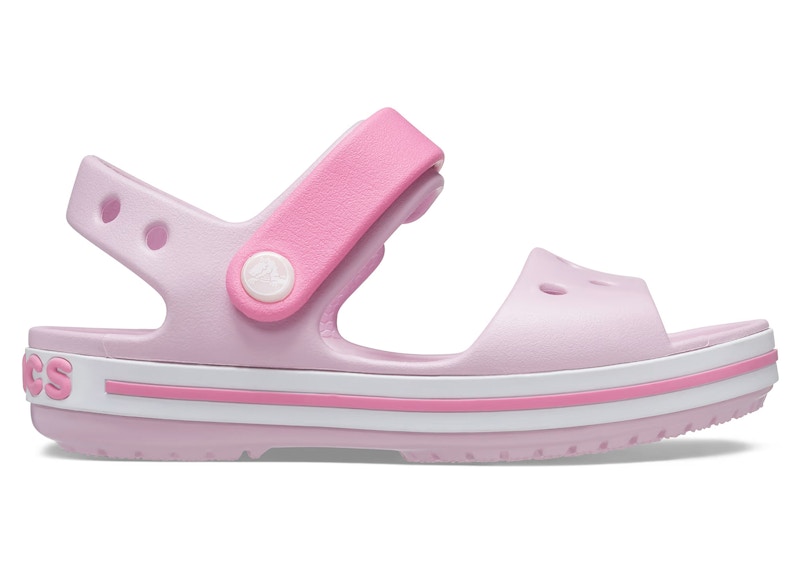 crocs crocband sandal ballerina pink kids – Shop Crocs Sneakers Collection for All-Day Comfort