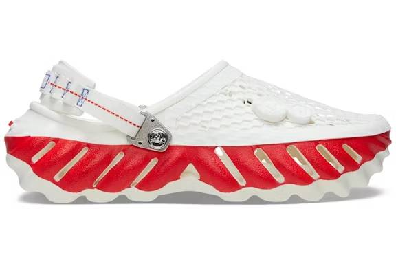 crocs echo clog kanghyuk white red – Shop Crocs Sneakers Collection for All-Day Comfort