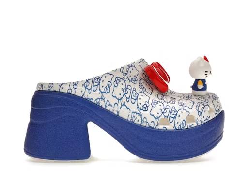 crocs siren clog hello kitty 50th anniversary blue glitter – Shop Crocs Sneakers Collection for All-Day Comfort