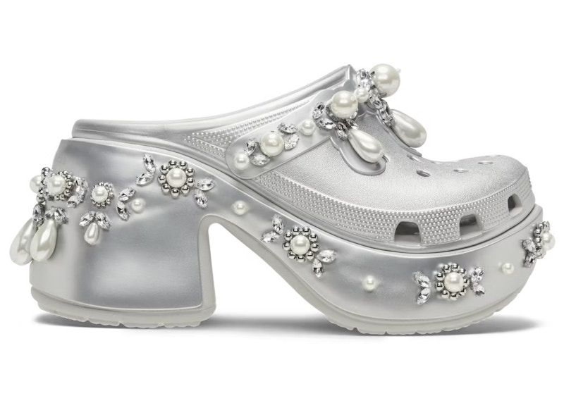 crocs siren clog simone rocha spiked silver – Shop Crocs Sneakers Collection for All-Day Comfort